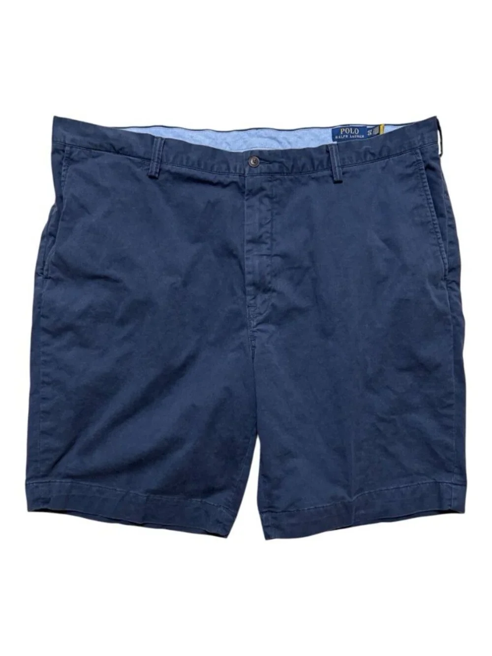 Polo Ralph Lauren Chino Shorts 42T 42L Stretch Classic Fit Navy Blue